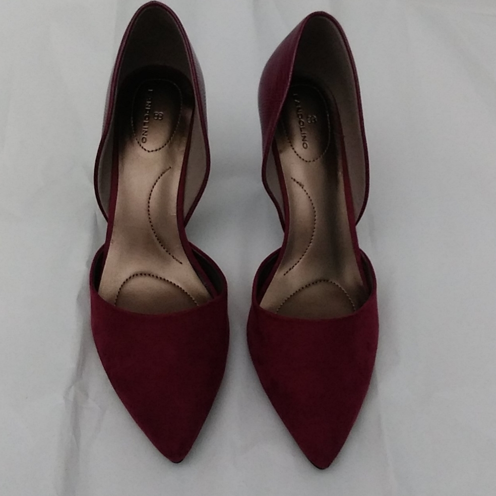 Bandolino suede 3 inch heels New 9.5 N/T
